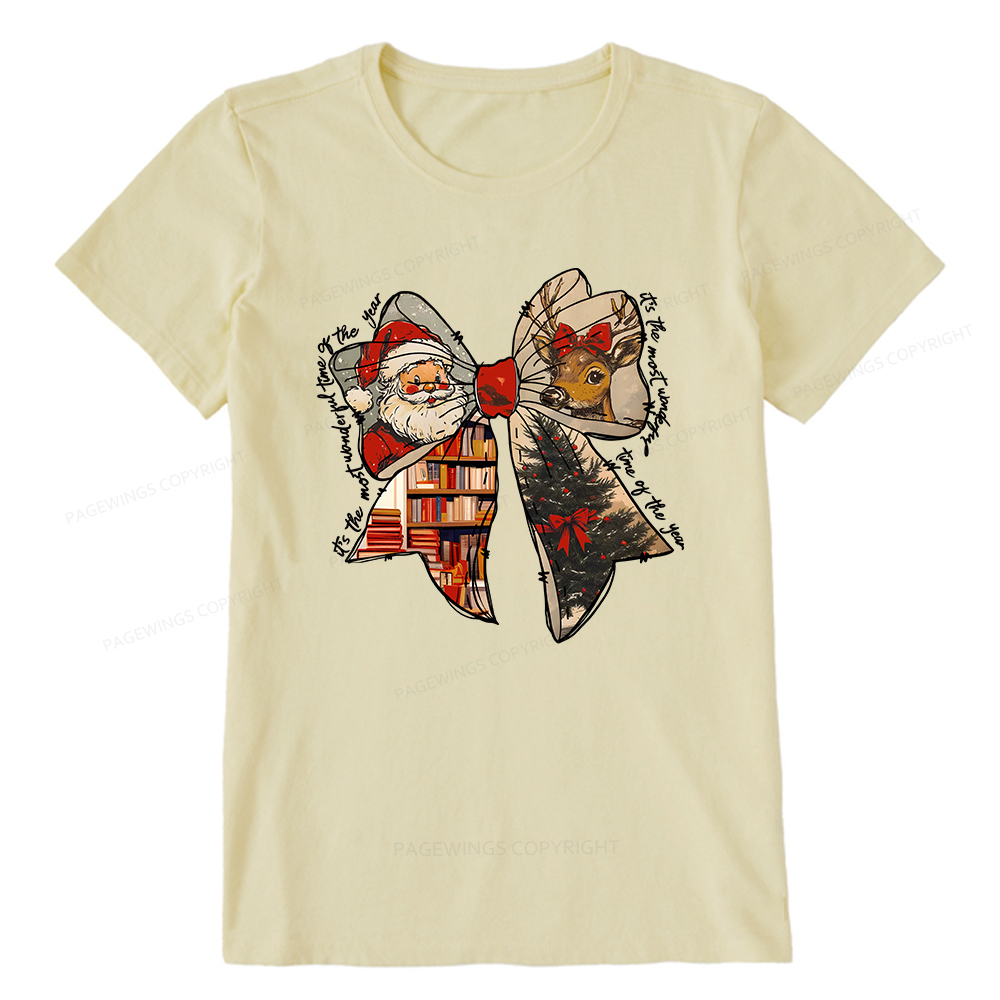 Pagewings It's The Most Wonderful Time Of The Year Unisex Classic T-shirt