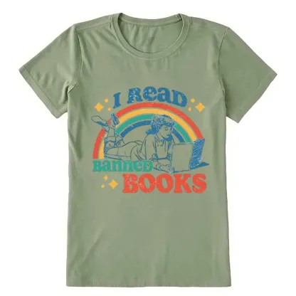 Pagewings I Read Banned Books Unisex Classic T-shirt