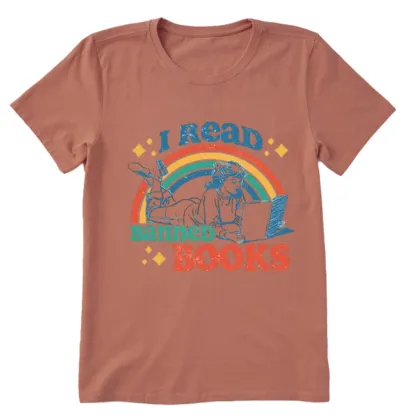 Pagewings I Read Banned Books Unisex Classic T-shirt
