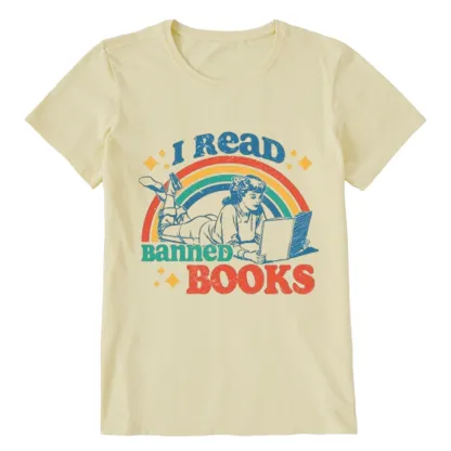 Pagewings I Read Banned Books Unisex Classic T-shirt