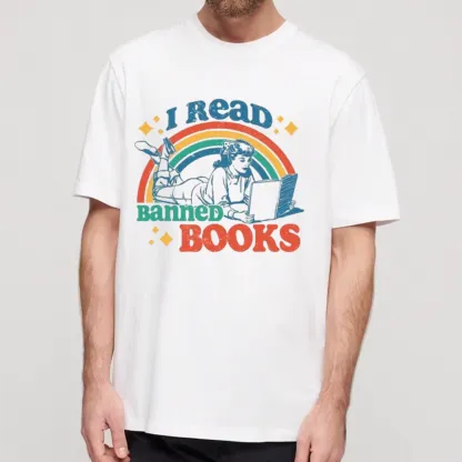 Pagewings I Read Banned Books Unisex Classic T-shirt