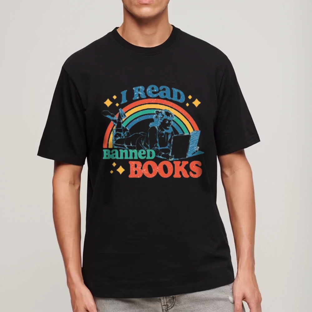 Pagewings I Read Banned Books Unisex Classic T-shirt
