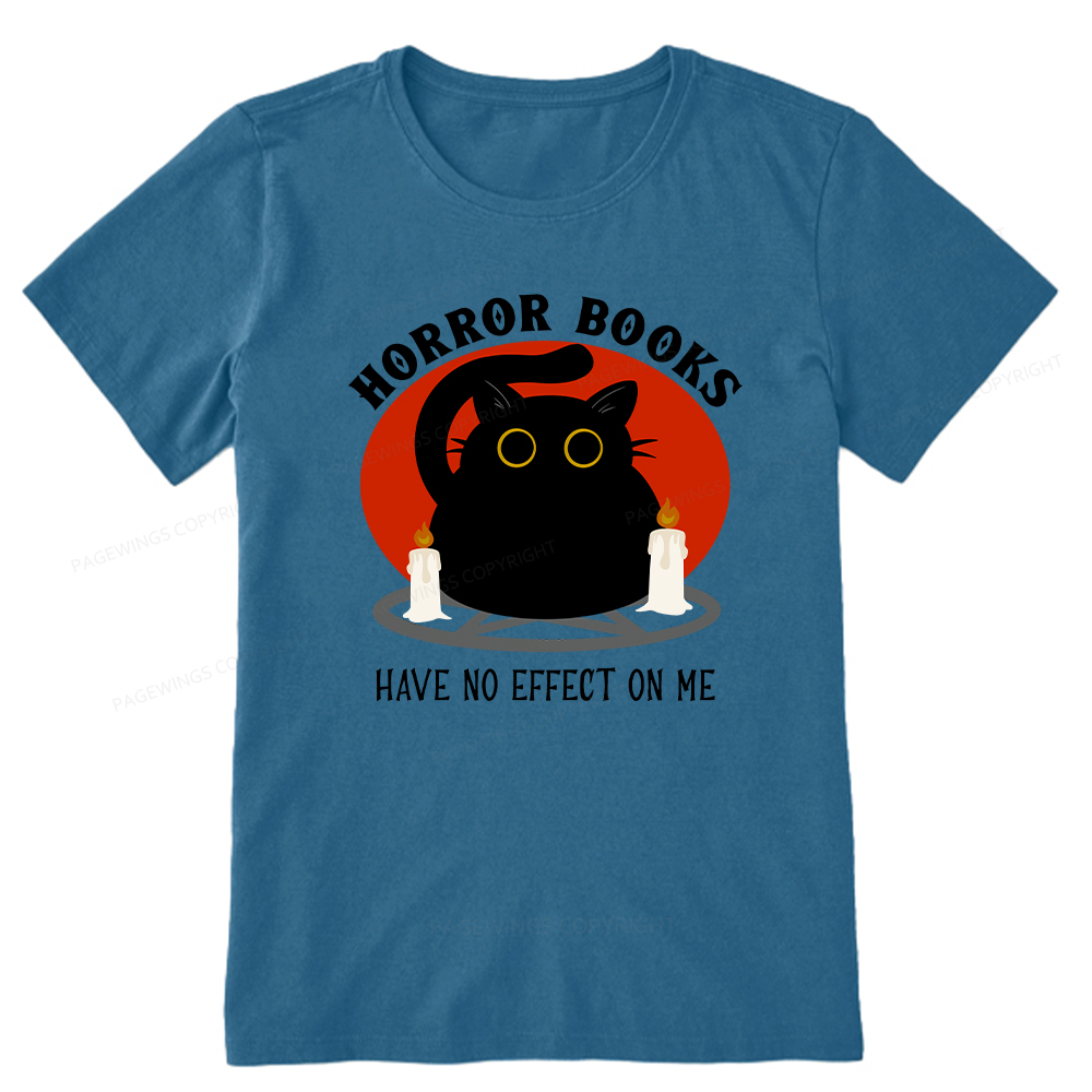 Pagewings Horror Books Have No Effect On Me Unisex Classic T-shirt