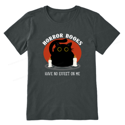 Pagewings Horror Books Have No Effect On Me Unisex Classic T-shirt