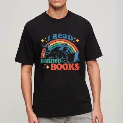 Pagewings I Read Banned Books Unisex Classic T-shirt