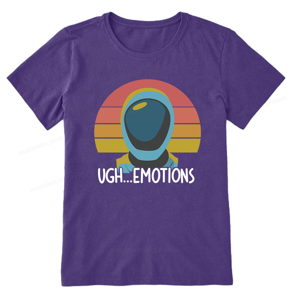 Pagewings Ugh...Emotions Unisex Classic T-shirt