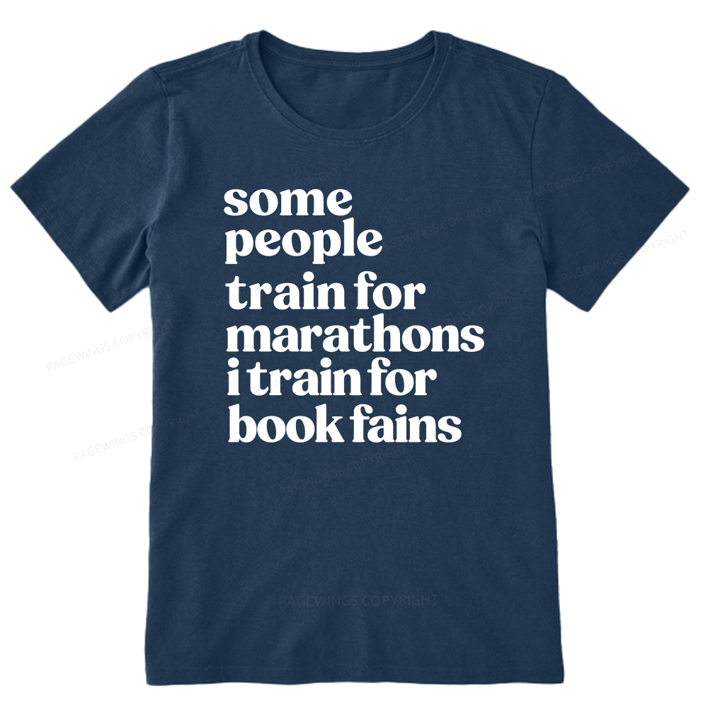 Pagewings I Train For Book Fairs Unisex Classic T-shirt