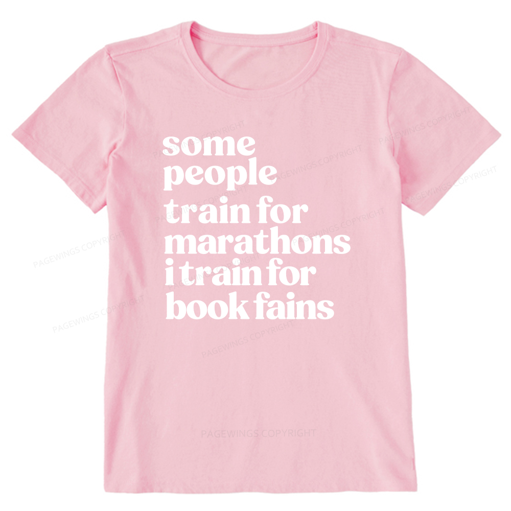 Pagewings I Train For Book Fairs Unisex Classic T-shirt