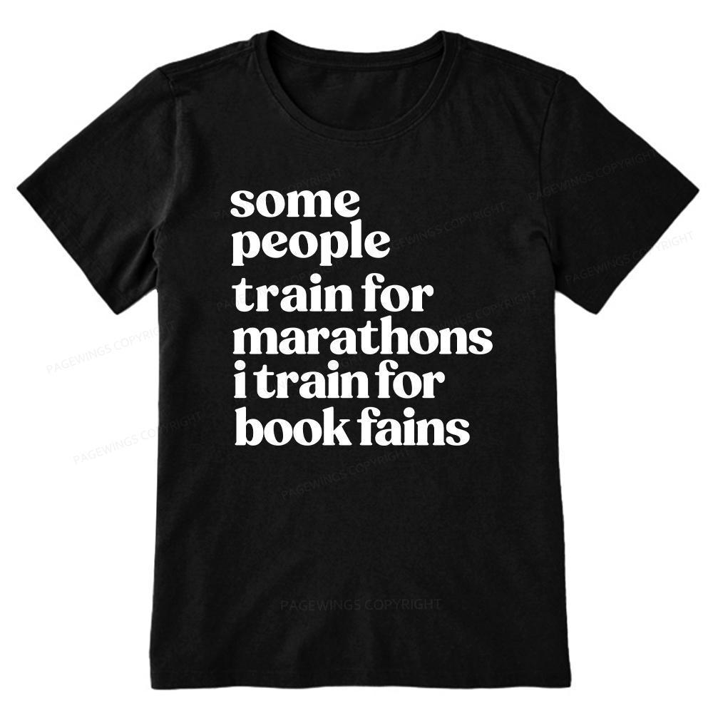 Pagewings I Train For Book Fairs Unisex Classic T-shirt