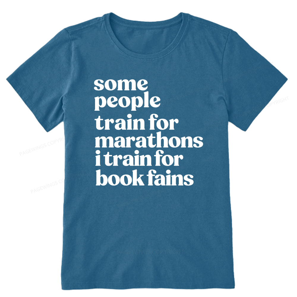 Pagewings I Train For Book Fairs Unisex Classic T-shirt