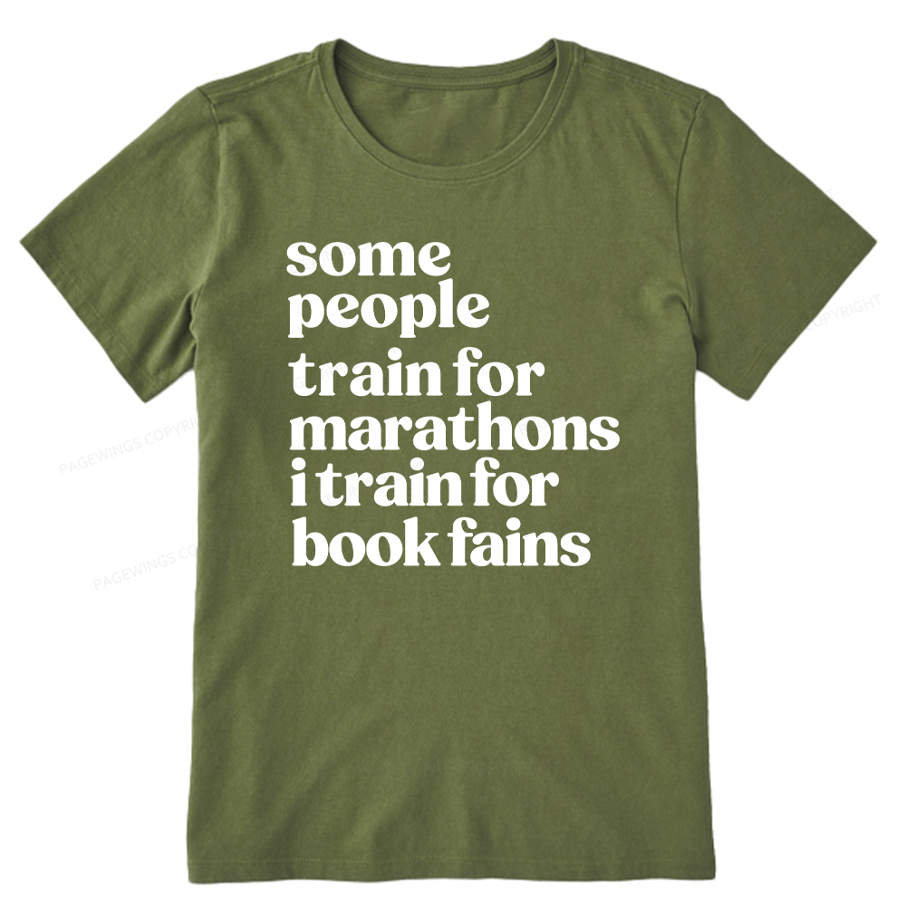 Pagewings I Train For Book Fairs Unisex Classic T-shirt