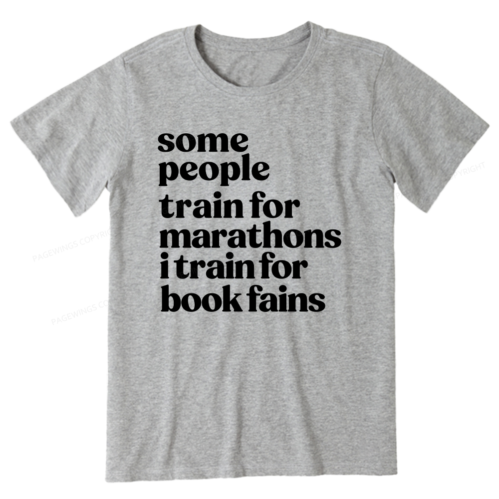 Pagewings I Train For Book Fairs Unisex Classic T-shirt