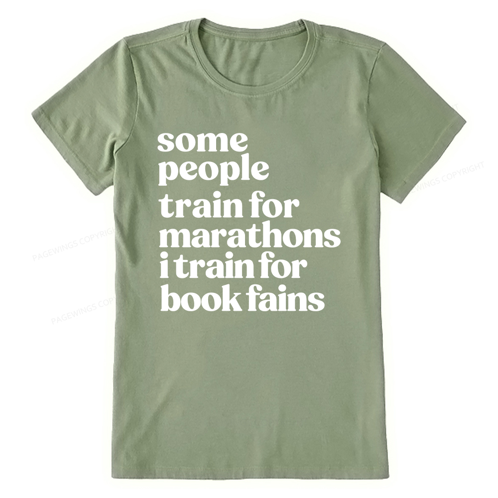 Pagewings I Train For Book Fairs Unisex Classic T-shirt