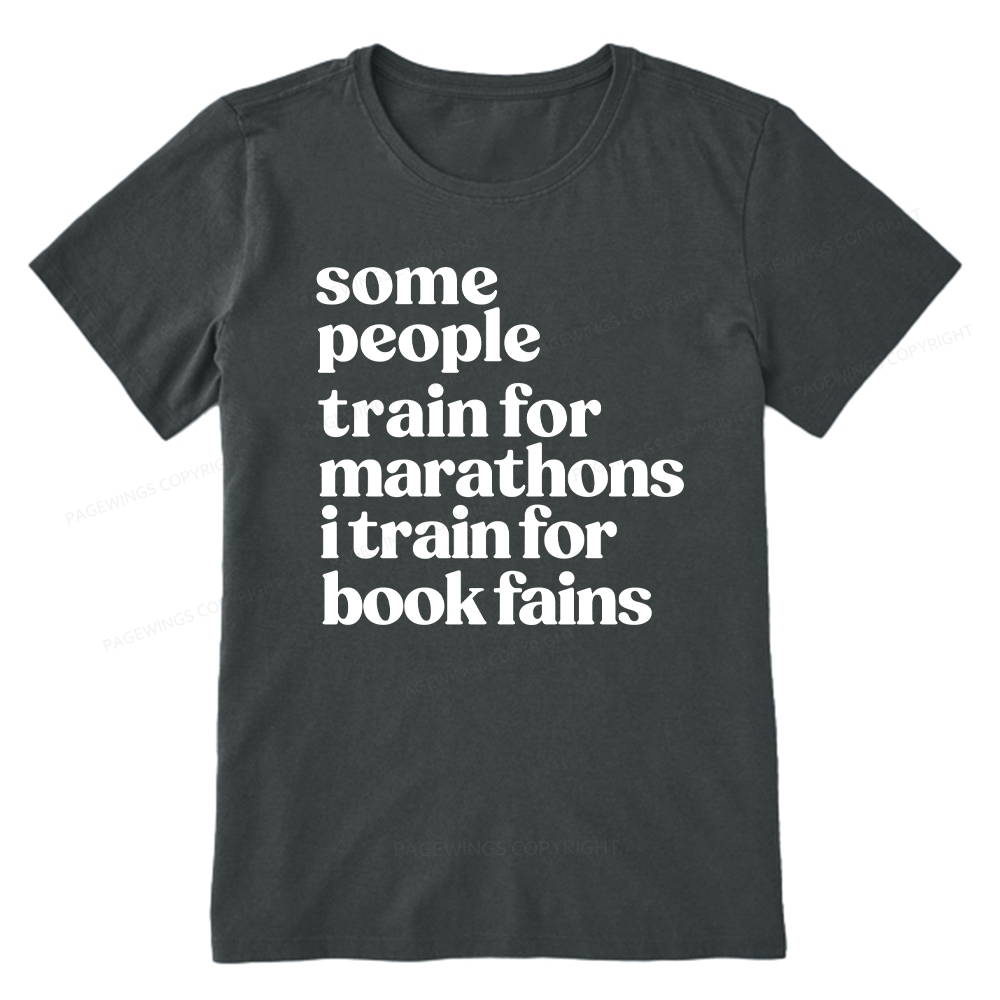 Pagewings I Train For Book Fairs Unisex Classic T-shirt