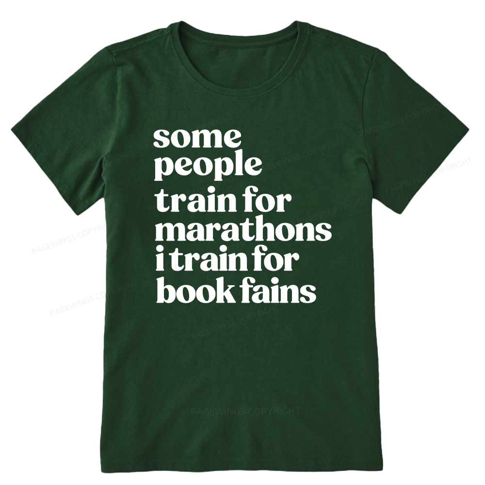 Pagewings I Train For Book Fairs Unisex Classic T-shirt
