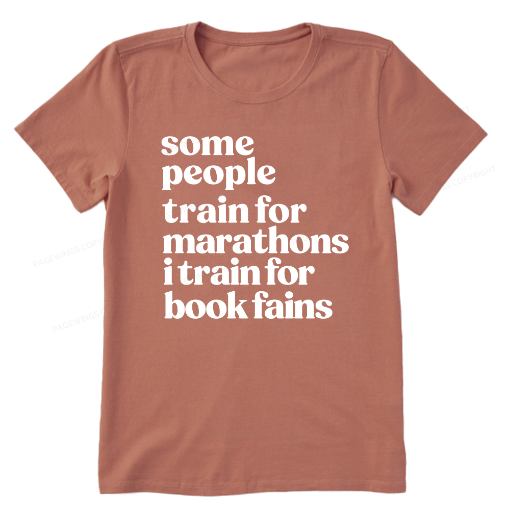 Pagewings I Train For Book Fairs Unisex Classic T-shirt
