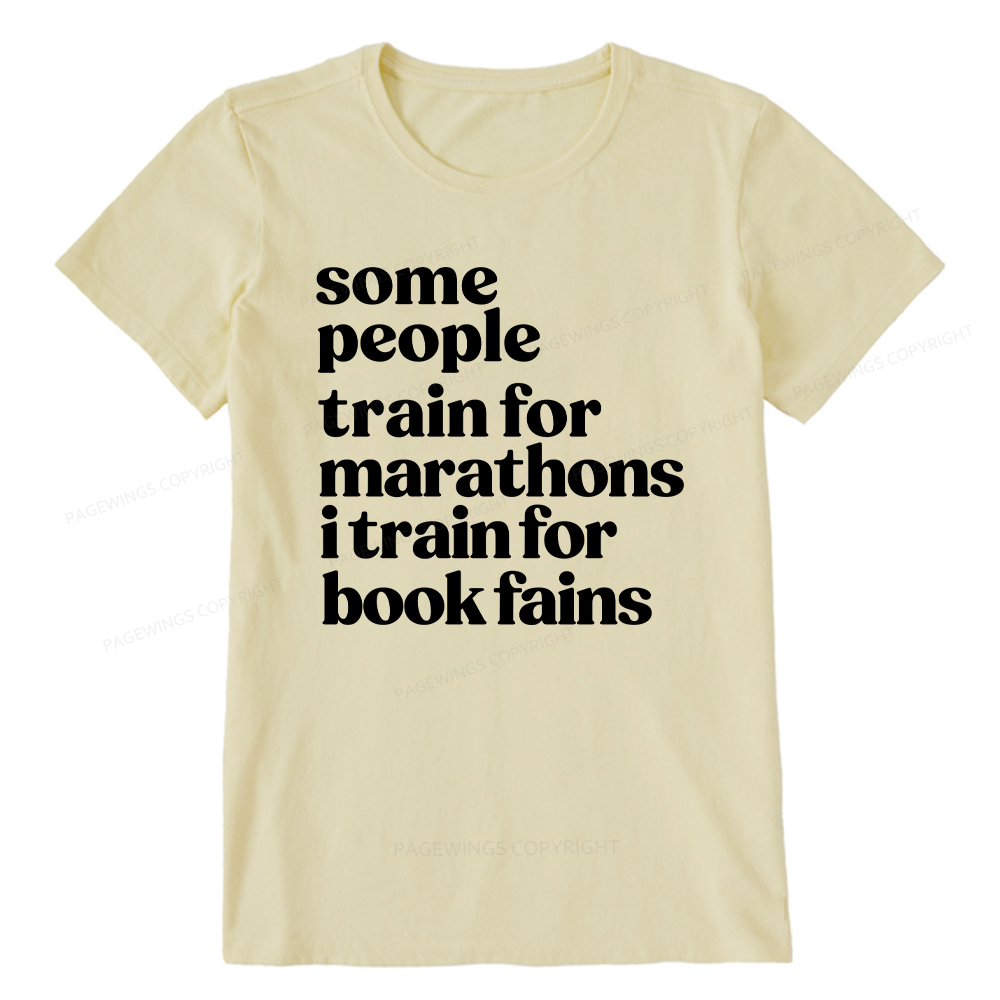 Pagewings I Train For Book Fairs Unisex Classic T-shirt