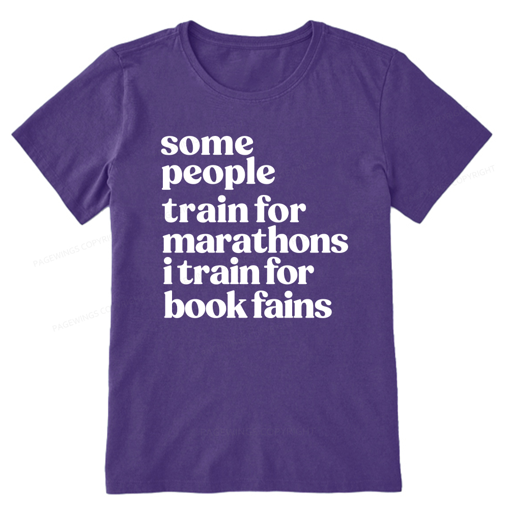 Pagewings I Train For Book Fairs Unisex Classic T-shirt