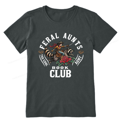 Pagewings Feral Aunt Social Book Club Unisex Classic T-shirt