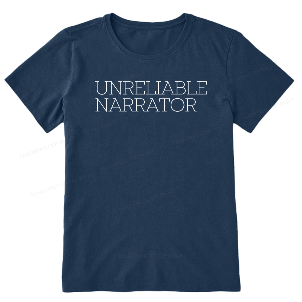 Pagewings Unreliable Narrator Unisex Classic T-shirt