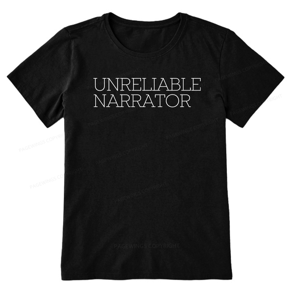 Pagewings Unreliable Narrator Unisex Classic T-shirt
