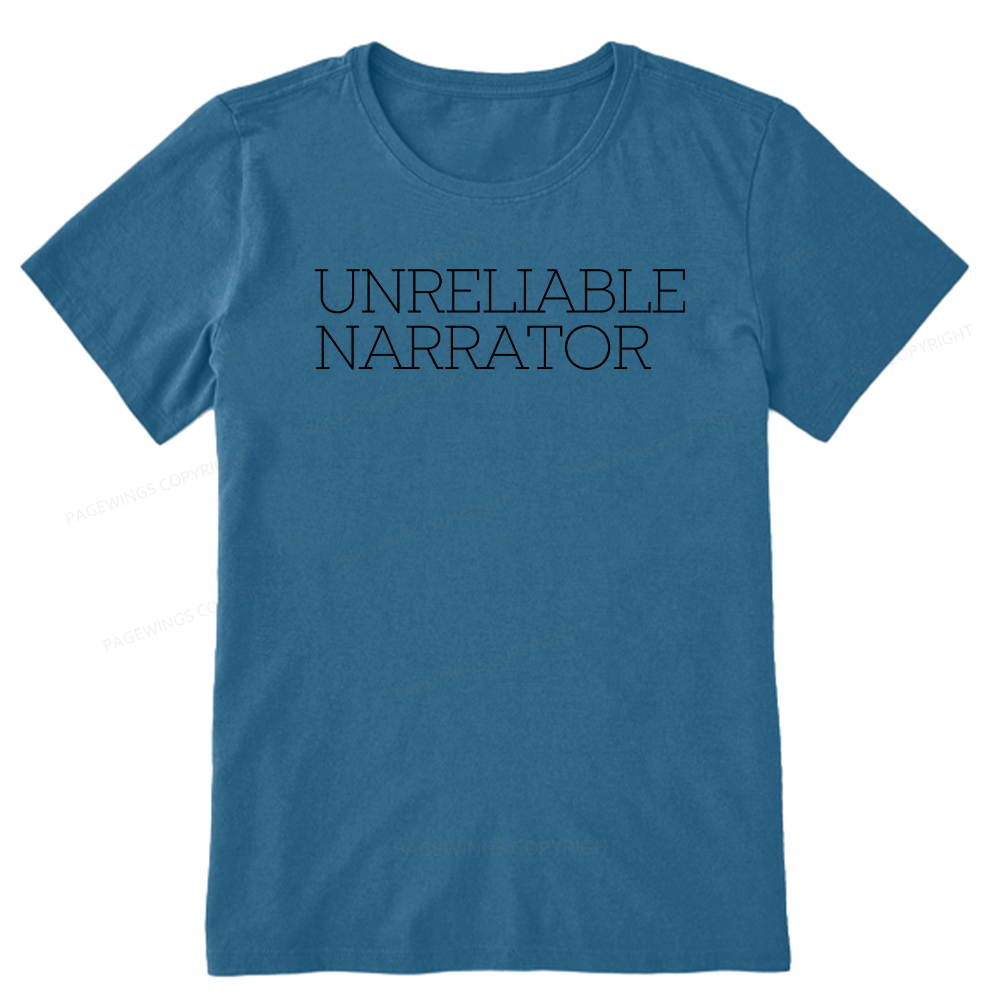 Pagewings Unreliable Narrator Unisex Classic T-shirt