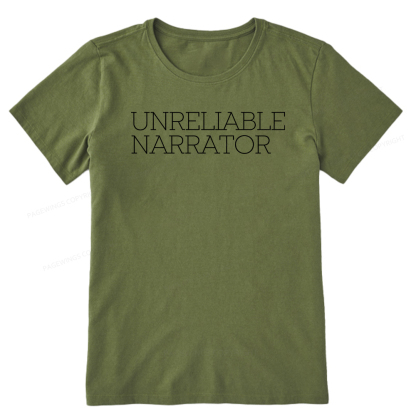 Pagewings Unreliable Narrator Unisex Classic T-shirt