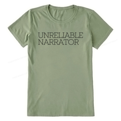 Pagewings Unreliable Narrator Unisex Classic T-shirt