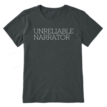 Pagewings Unreliable Narrator Unisex Classic T-shirt