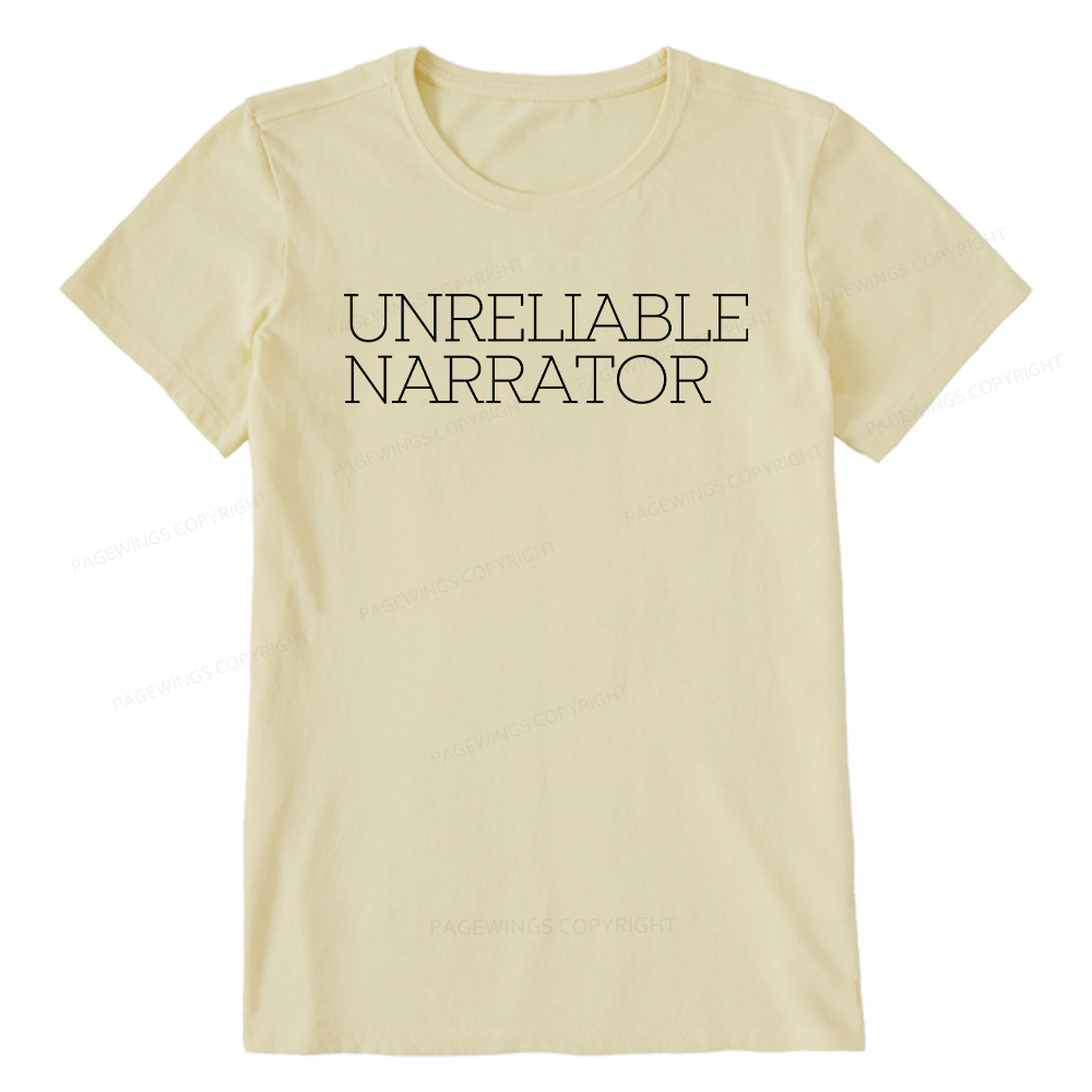 Pagewings Unreliable Narrator Unisex Classic T-shirt