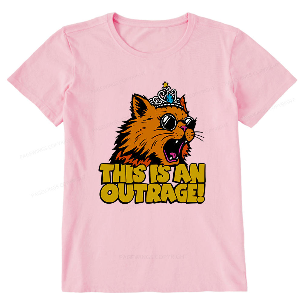 Pagewings This is an Outrage Unisex Classic T-shirt