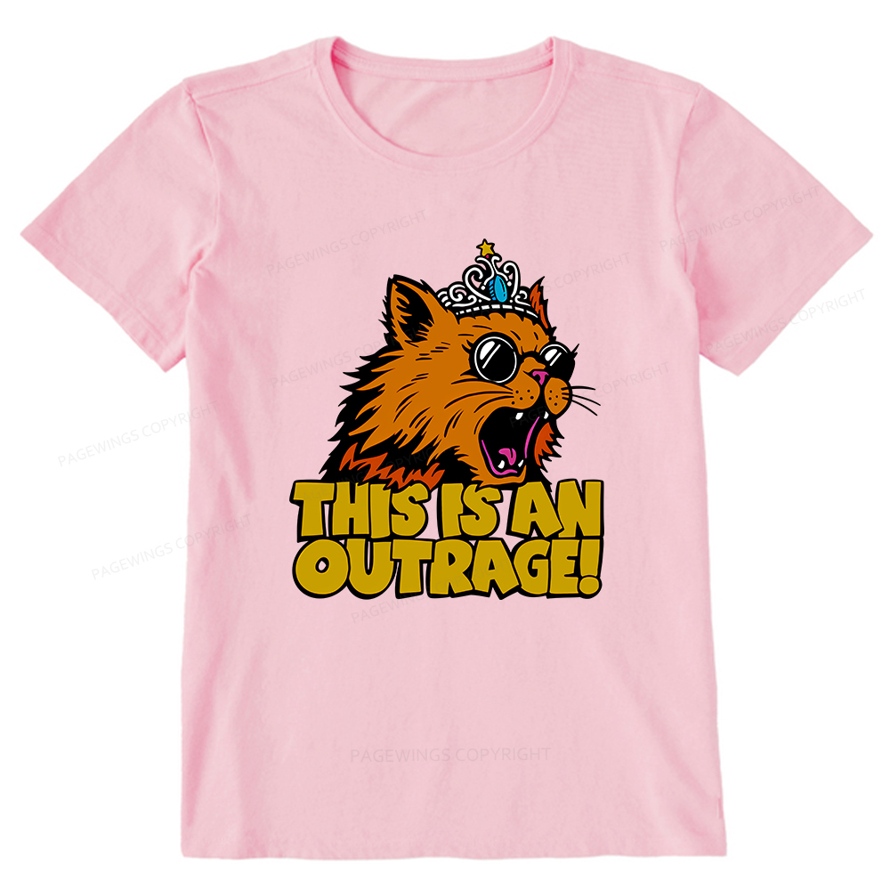 Pagewings This is an Outrage Unisex Classic T-shirt