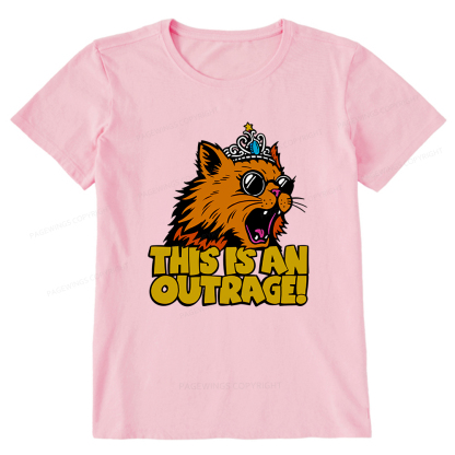 Pagewings This is an Outrage Unisex Classic T-shirt