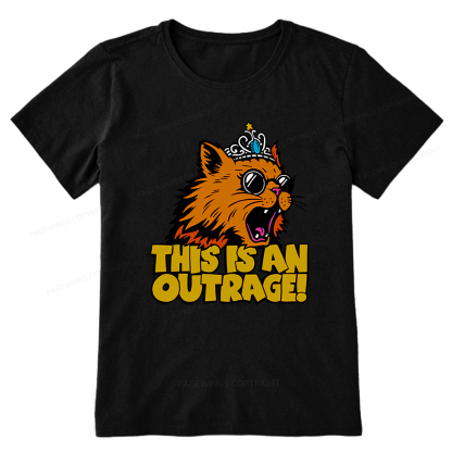Pagewings This is an Outrage Unisex Classic T-shirt