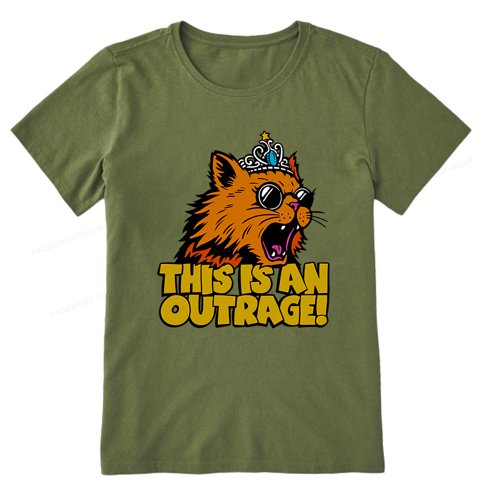 Pagewings This is an Outrage Unisex Classic T-shirt