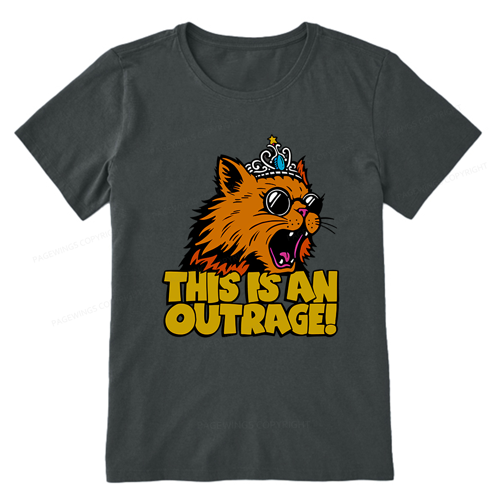 Pagewings This is an Outrage Unisex Classic T-shirt
