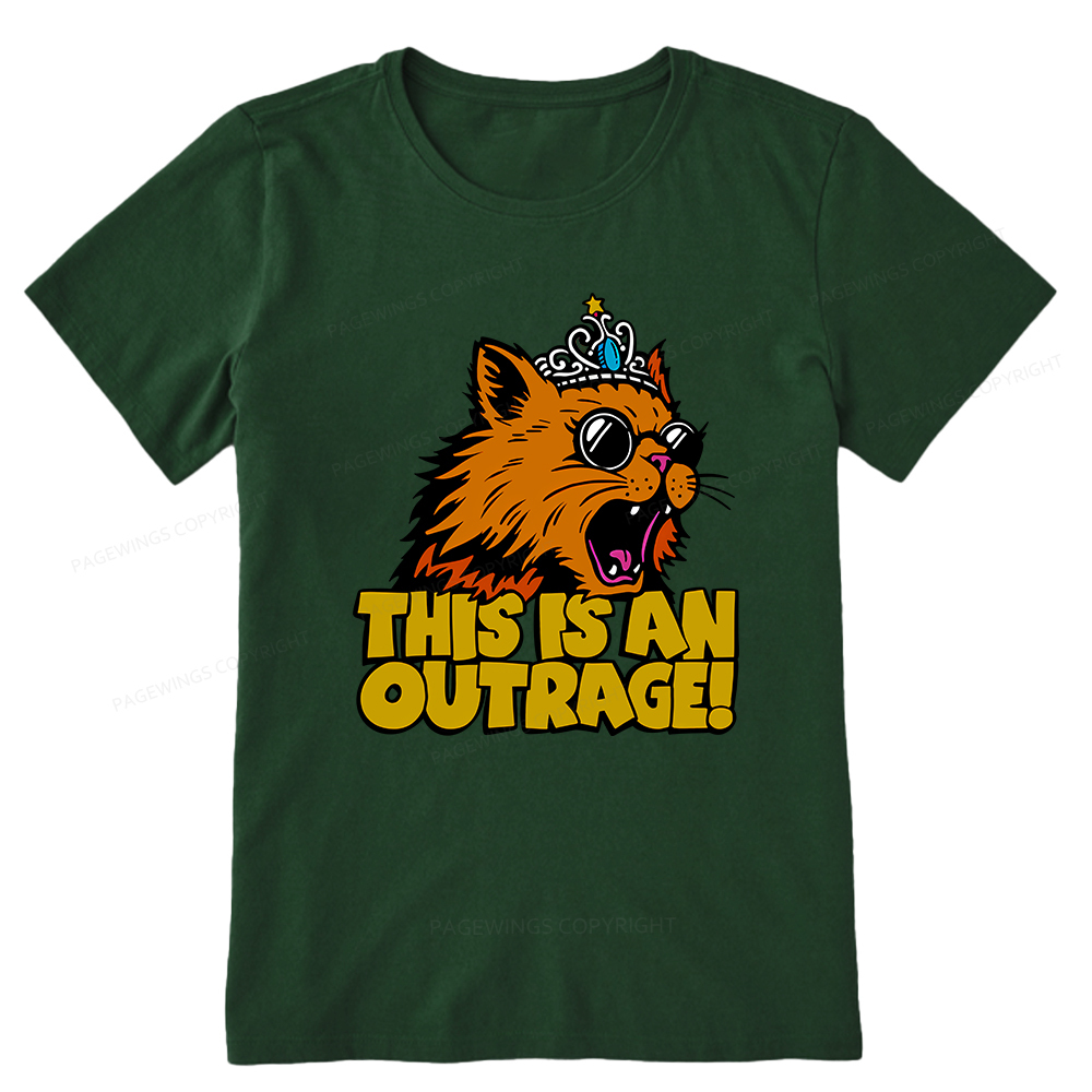 Pagewings This is an Outrage Unisex Classic T-shirt