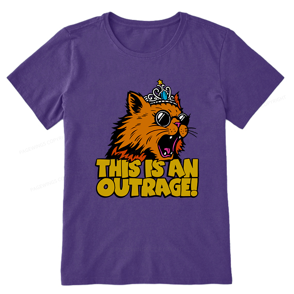 Pagewings This is an Outrage Unisex Classic T-shirt