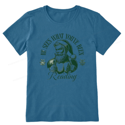 Pagewings He Sees What You've Been Reading Unisex Classic T-shirt