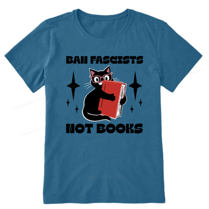 Pagewings Ban Fascists Not Books Unisex Classic T-shirt