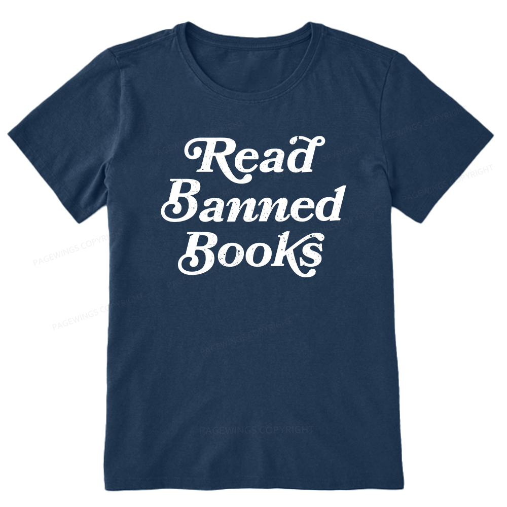 Pagewings Read Banned Books Unisex Classic T-shirt