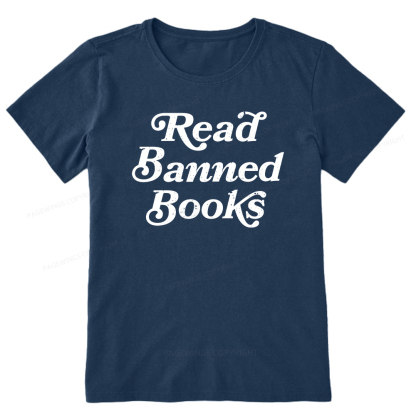 Pagewings Read Banned Books Unisex Classic T-shirt