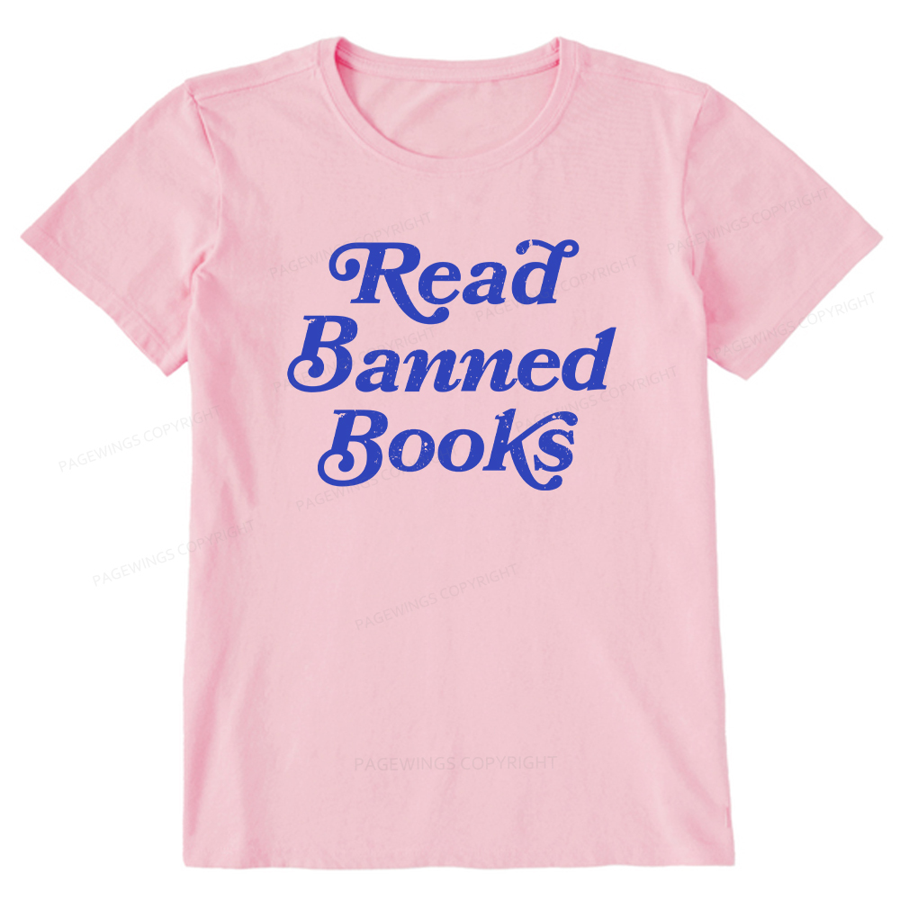 Pagewings Read Banned Books Unisex Classic T-shirt