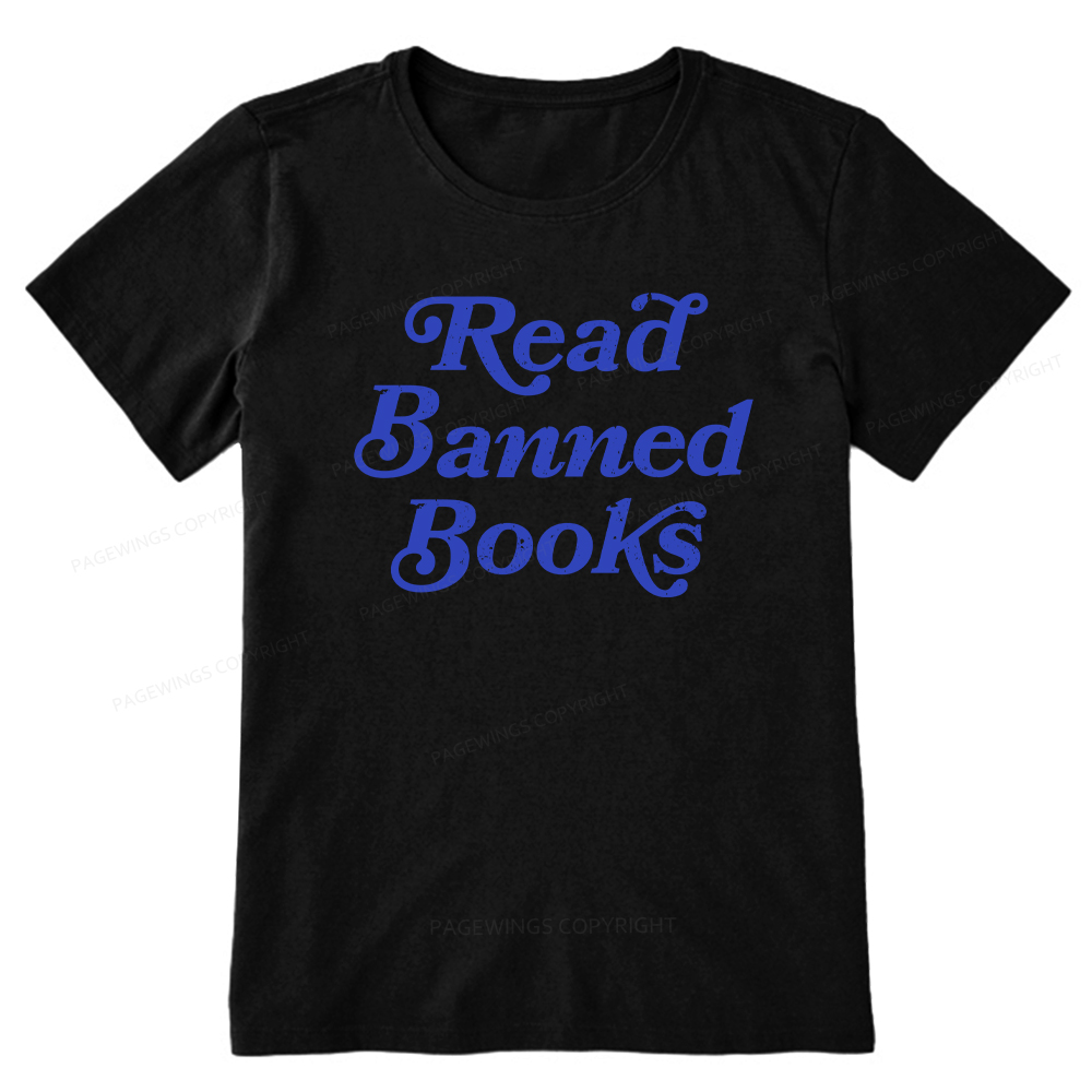 Pagewings Read Banned Books Unisex Classic T-shirt