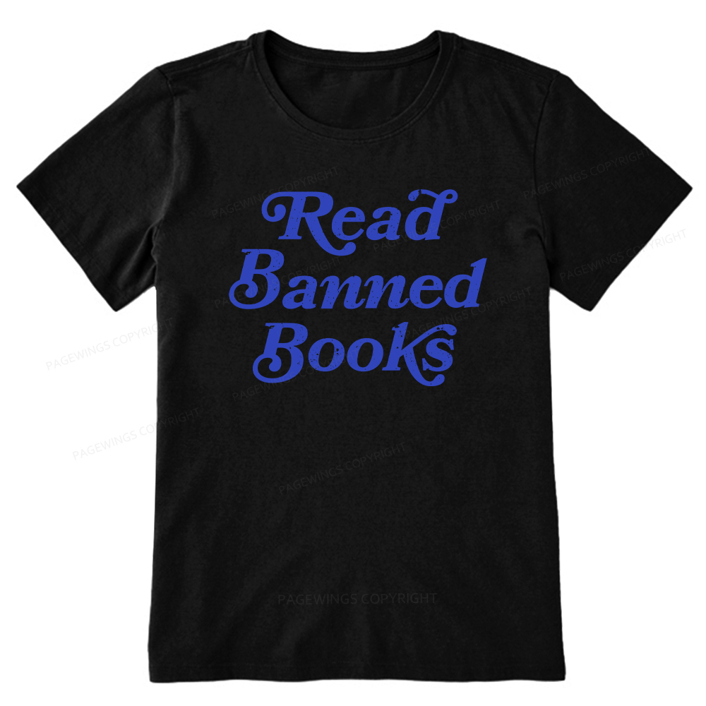 Pagewings Read Banned Books Unisex Classic T-shirt