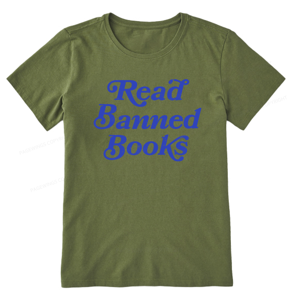 Pagewings Read Banned Books Unisex Classic T-shirt