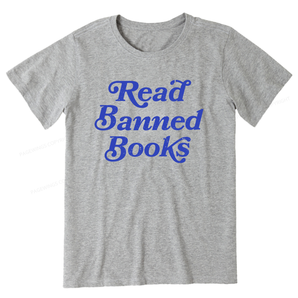 Pagewings Read Banned Books Unisex Classic T-shirt