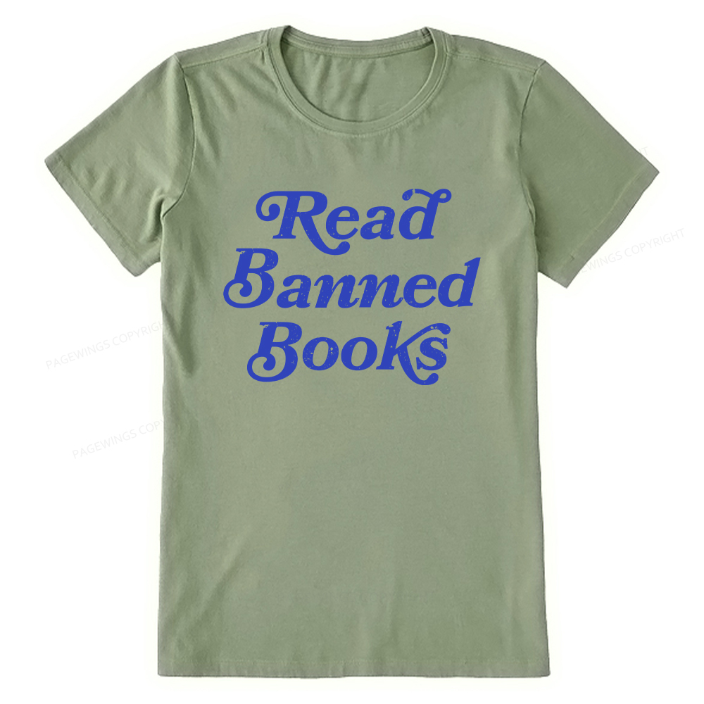 Pagewings Read Banned Books Unisex Classic T-shirt