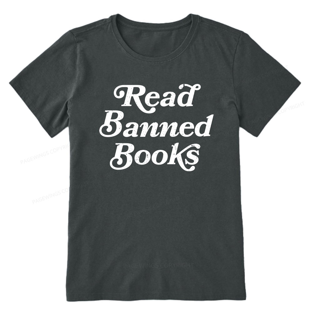 Pagewings Read Banned Books Unisex Classic T-shirt