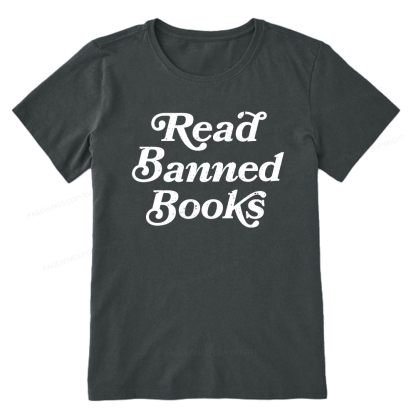 Pagewings Read Banned Books Unisex Classic T-shirt